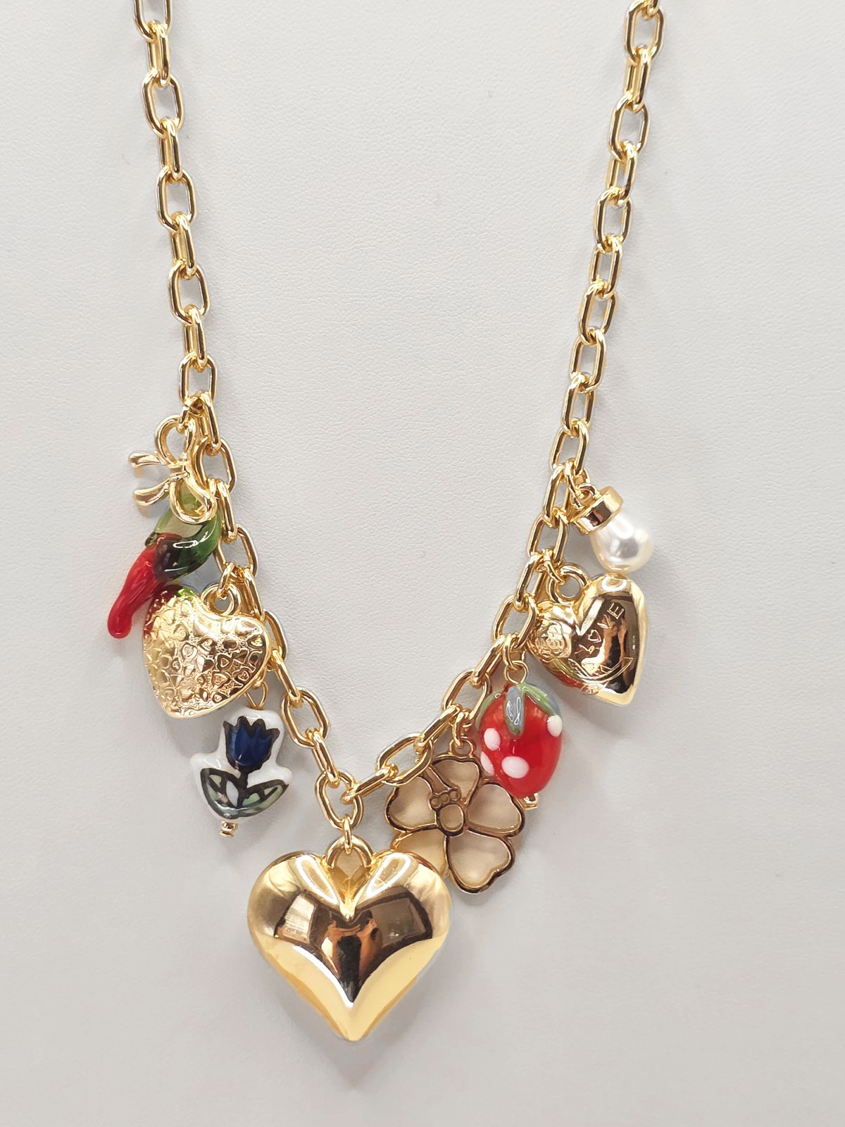 Sweetheart’s Garden Charm Necklace image 1