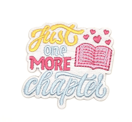 Just One More Chapter Patch For Book Lovers image 0